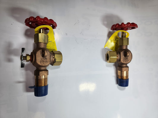 Glass fixture 1/2" Low & Upper Set